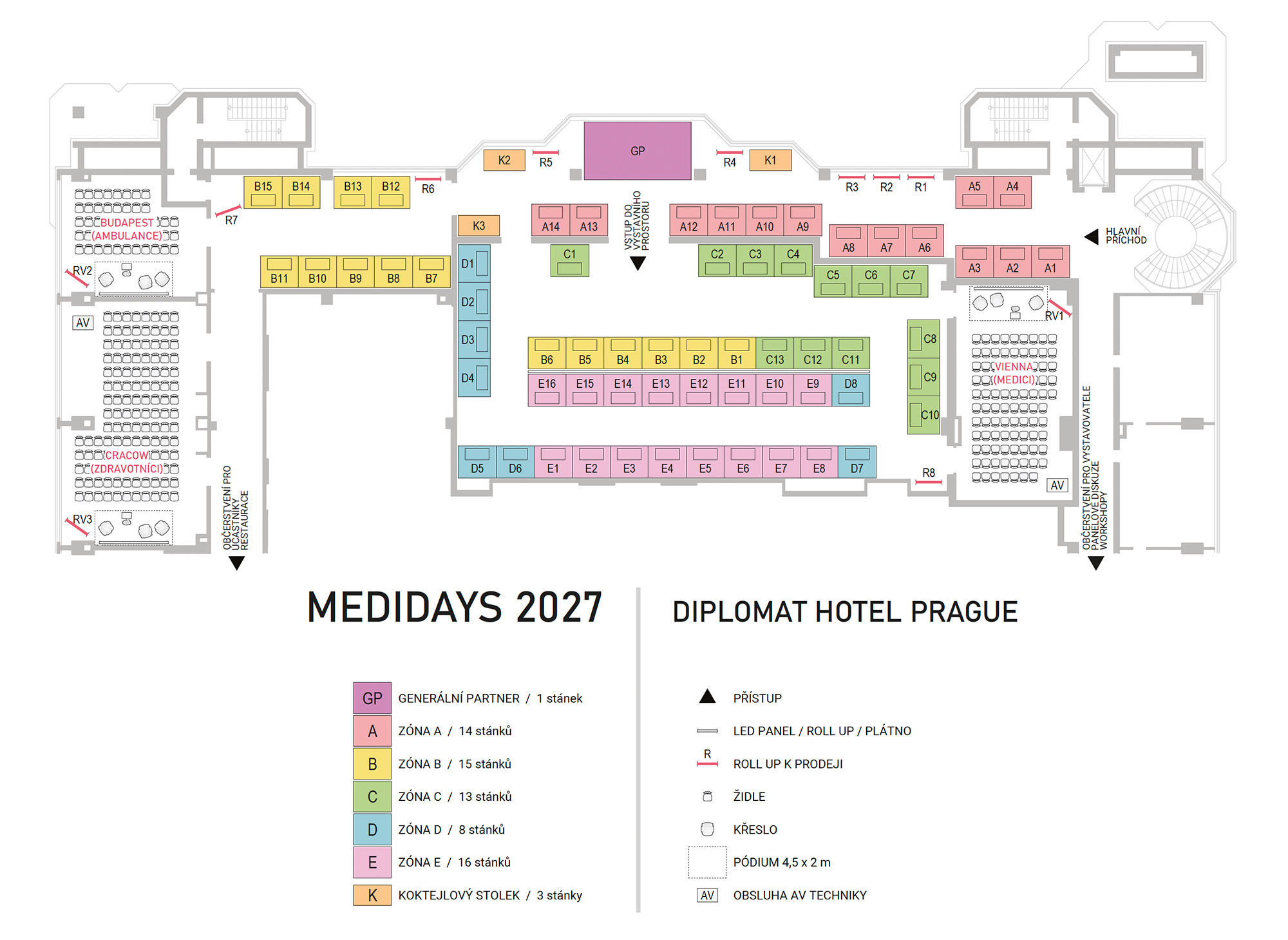 plánek MEDIDAYS2027